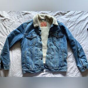 Levi’s Men’s Denim Sherpa Jacket